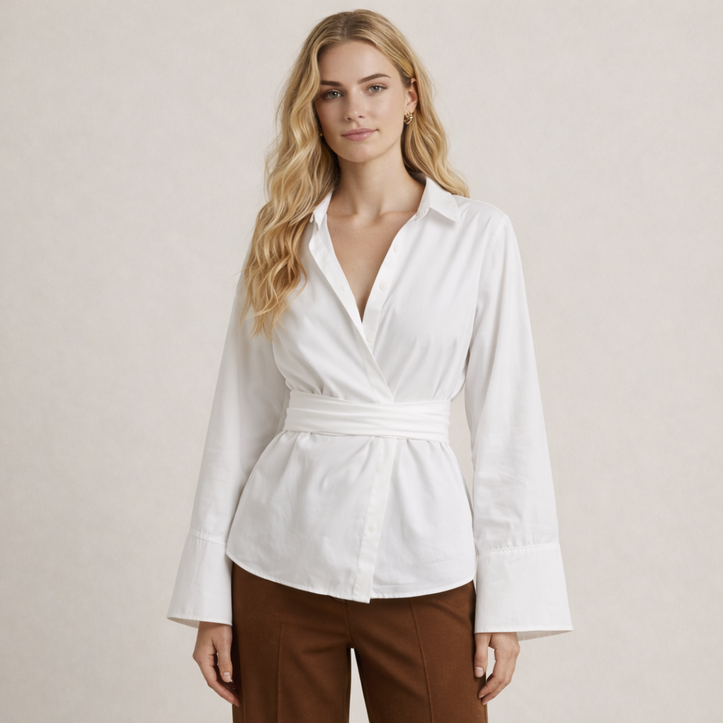 Wrap Blouse Jade Wit