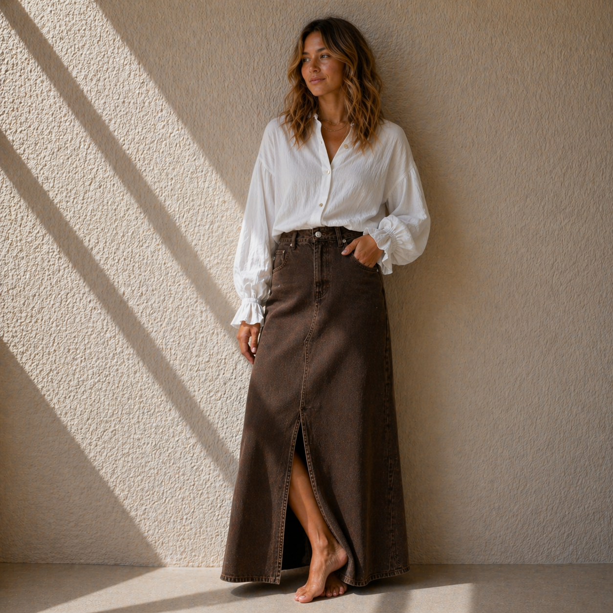 Blouse ballonmouw Tracy