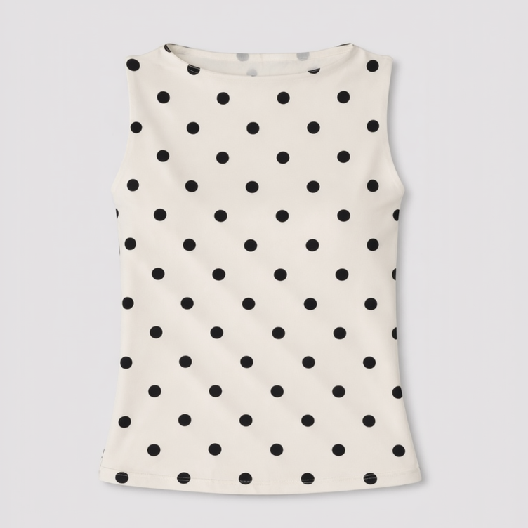 Polka Dot Tank Top Bella