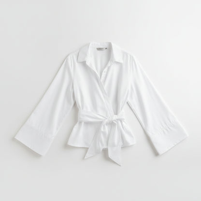 Wrap Blouse Jade Wit