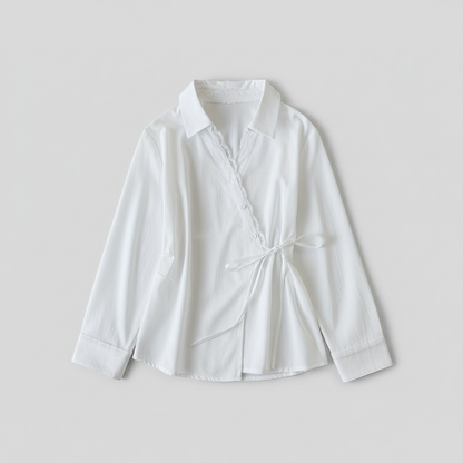 Lace detail blouse Vera