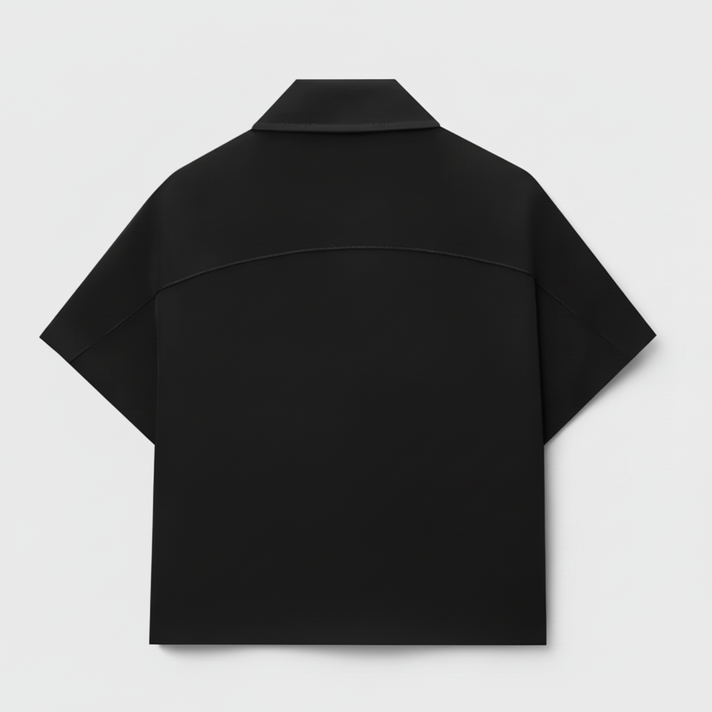 Zip-up Top Fiona - Black