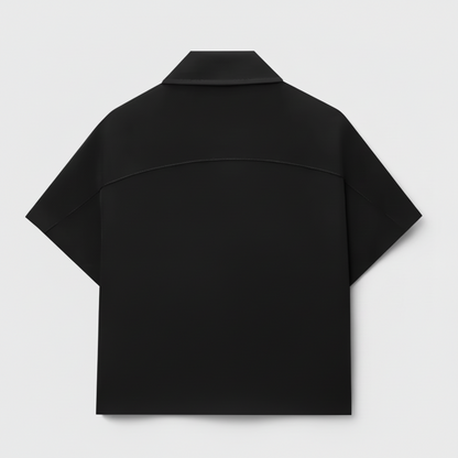 Zip-up Top Fiona - Black